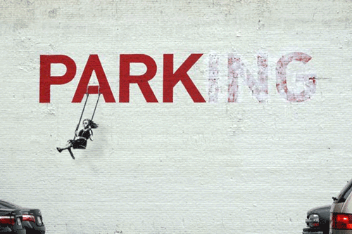 Banksy se balance
