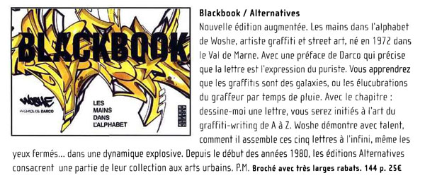 Memoire des art blackbook