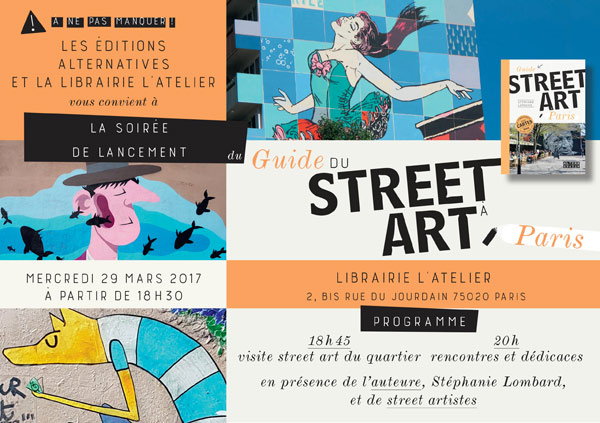 Guide streeet artist Paris L'Atelier
