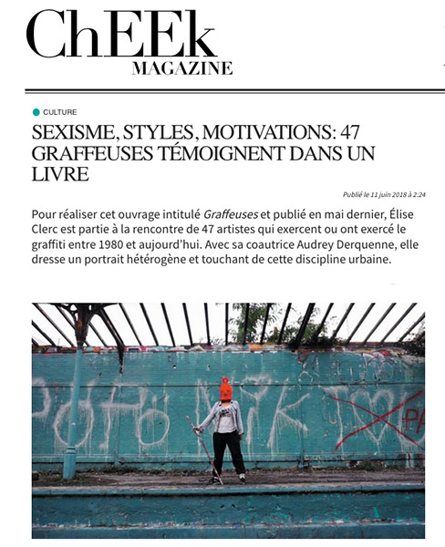 Cheel Magazine.fr Graffeuses