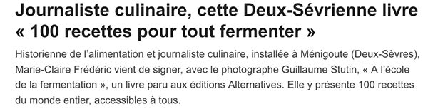 Ecole de la fermentation Ouest France site